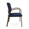 Lesro Newport Bariatric Chair Metal Frame, Bronze, RF Blueberry Back, MD Ink Seat NP1401 - alternate 2